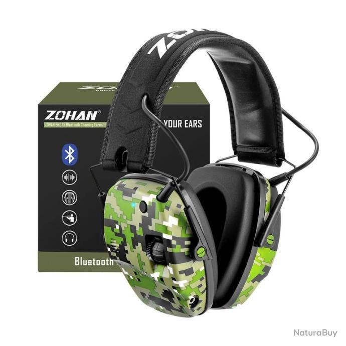 Casque de protection auditive BDM BLUETOOTH olive Browning - 19806