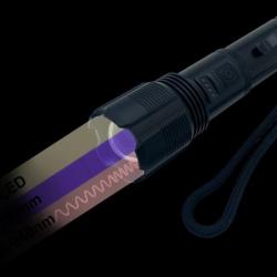 Lampe - 3 fonctions - LED, UV, IR 940nm