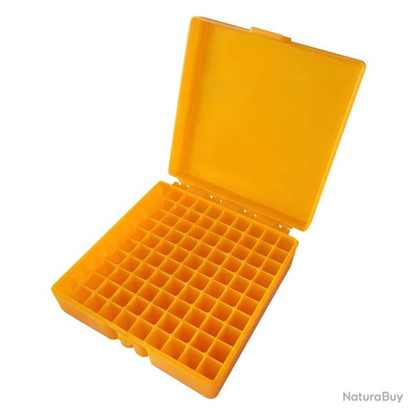 BO�TE � MUNITIONS POUR 9MM 100 EMPLACEMENTS - ORANGE - LIVRAISON GRATUITE