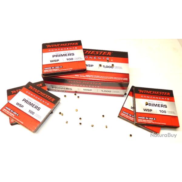 Amorces Small Pistol Winchester boite de 100
