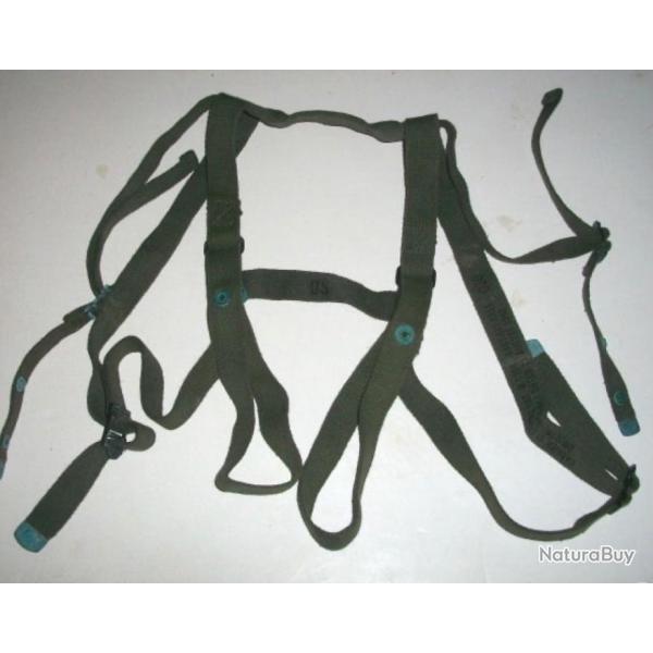 WW2 � VIET NAM ETATS UNIS USA VN - SANGLES POUR DUVET- M1956 Sleeping Bag Carrier Strap #2