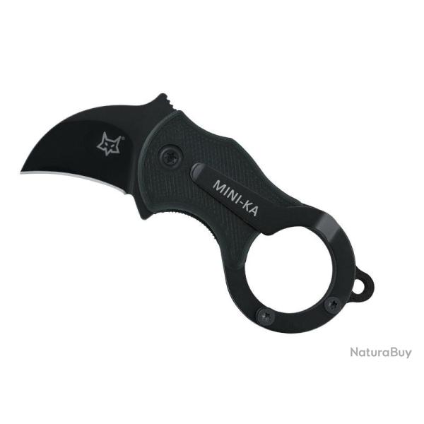 COUTEAU FOX MINI-KA TOUT NOIR