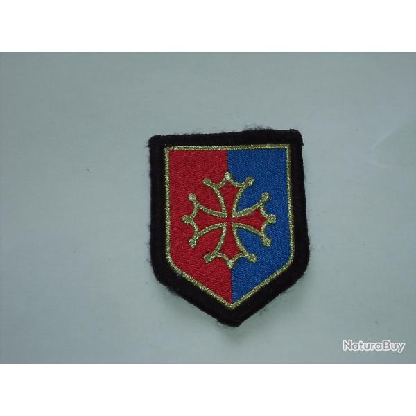 Ecusson r�gion de gendarmerie d'occitanie brod�.