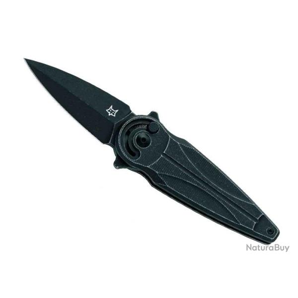 COUTEAU FOX SATURN ALUMINIUM NOIR