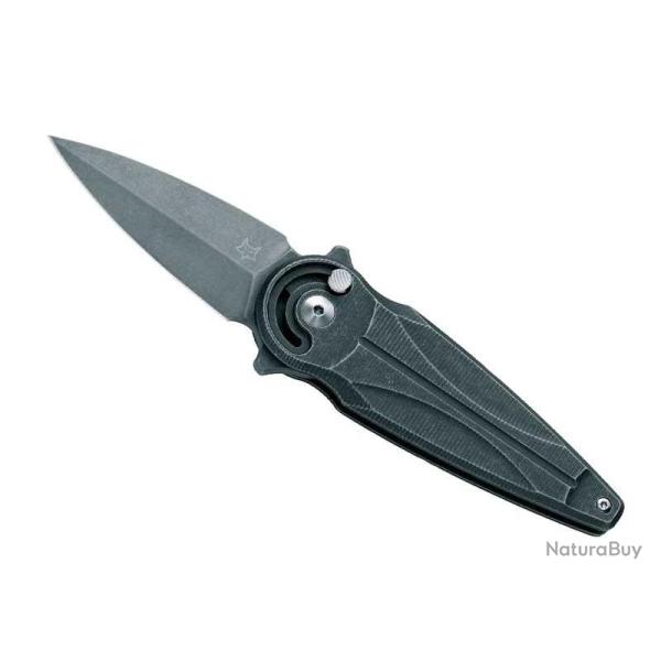 COUTEAU FOX SATURN ALUMINIUM GRIS
