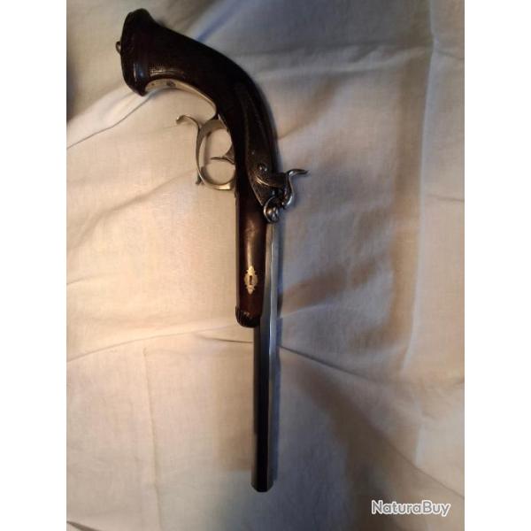 Pistolet  percussion MERLEY calibre 50