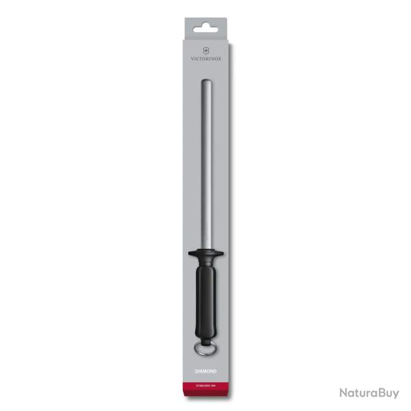 Victorinox 7.8313 fusil de cuisine Diamant, 23 cm, noir