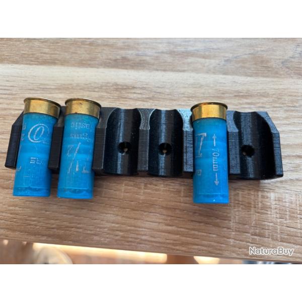 Support mural pour cartouches calibre 12 en impression 3D