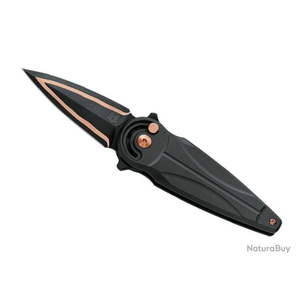 COUTEAU FOX SATURN COPPER TITANIUM NOIR