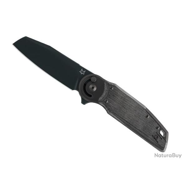 COUTEAU FOX METAMORPHOSIS MICARTA NOIR PVD