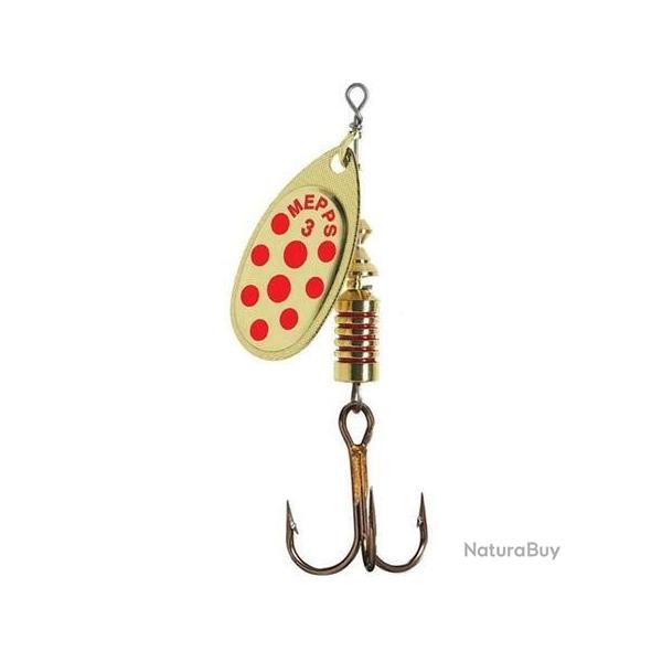 Cuillere MEPS COMET Or/Rouge (taille au choix) sachet de 2cuilleres 1