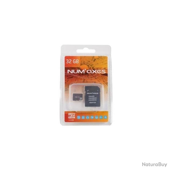 Carte M�moire Micro S avec Adaptateur 32 Go- Numaxes