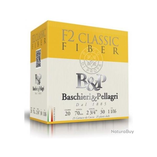 B P Cartouche F2 Classic Fiber cal20 70 Plombs aux choix