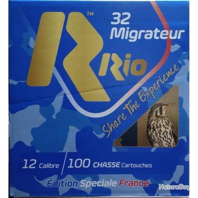 RIO - Game load 32 bj n°9 pack de 100 - Cartouches calibre 12 bourre ...