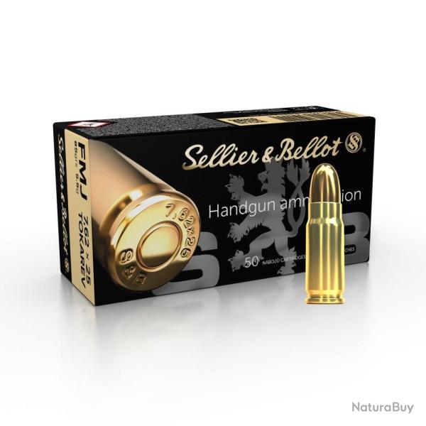 Sellier & Bellot - 7.62�25 Tokarev 85Gr FMJ