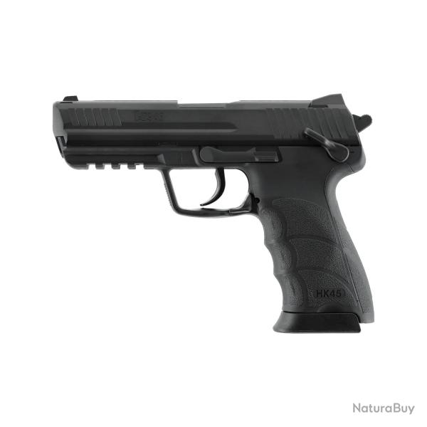 Pistolet HECKLER & KOCH HK45 BLACK CO2 CAL 4.5mm � culasse fixe
