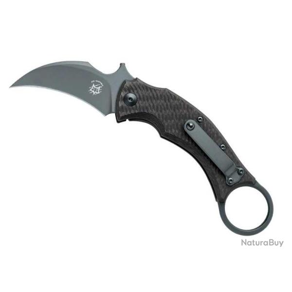 COUTEAU FOX KARAMBIT BLACK BIRD PVD