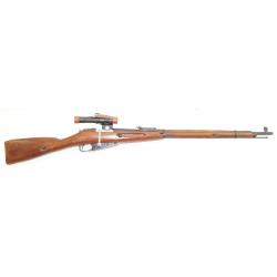 Fusil Mosin nagant 91/30 equip&eacute; lunette PU 3x