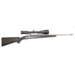 Carabine savage 116 calibre 338 winchester magnum lunette Bushnel XLT 3-12x59 montage QR lepold