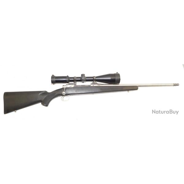 Carabine savage 116 calibre 338 winchester magnum lunette Bushnel XLT 3-12x59 montage QR lepold