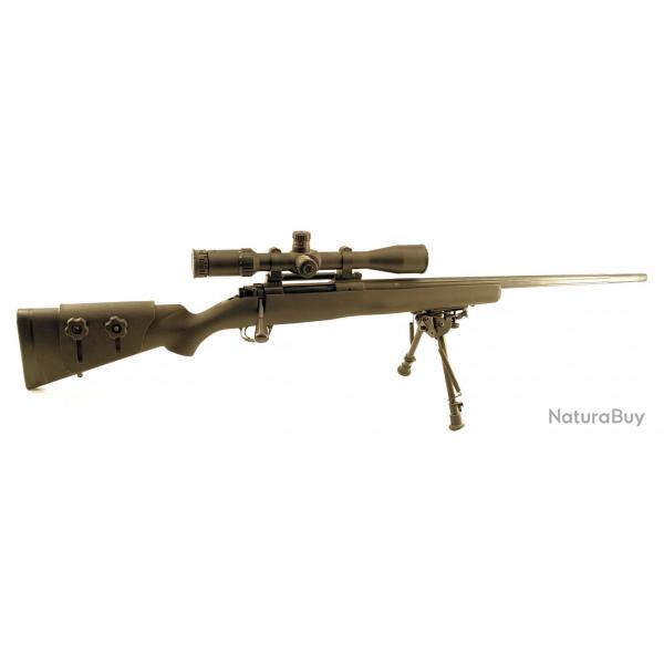 carabine kimber 8400 calibre 300 winch mag lunette hawk6.5-20x50 bipied harsis