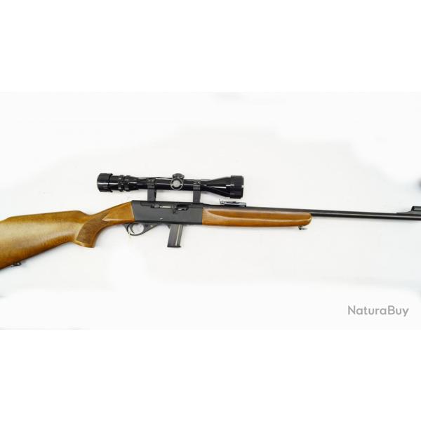 Carabine semi automatique 22LR Aschutz 520 avec lunette Hubertus 3X-9x40