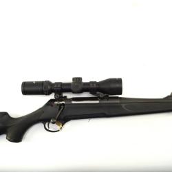Carabine &agrave; verrou Haenel Jaeger 10 9.3x62 avec lunette Fuzyon