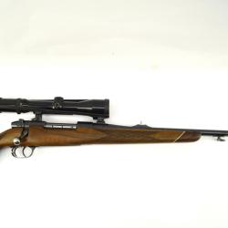 Carabine &agrave; verrou Weatherby Europa 300 Weatherby avec lunette Schmidt & Bender