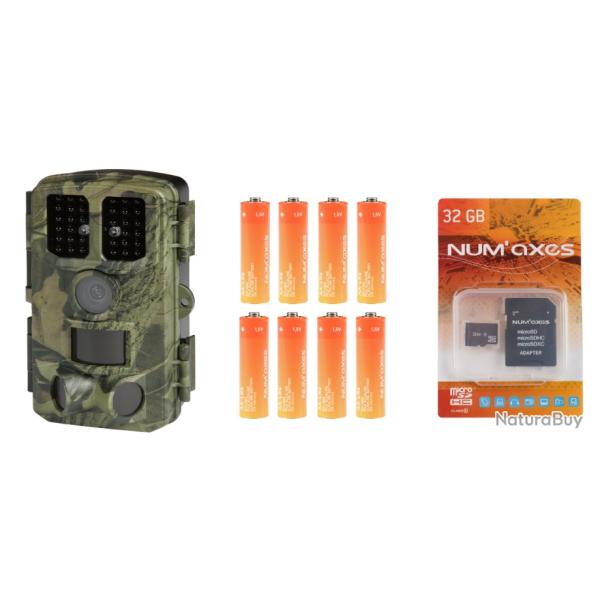 PACK TOUT INCLUS PIEGE PHOTOGRAPHIQUE PIE1077 Wi-Fi - NUM'AXES