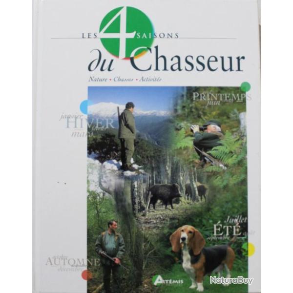 Livre Les 4 saisons du chasseur de P. Durantel