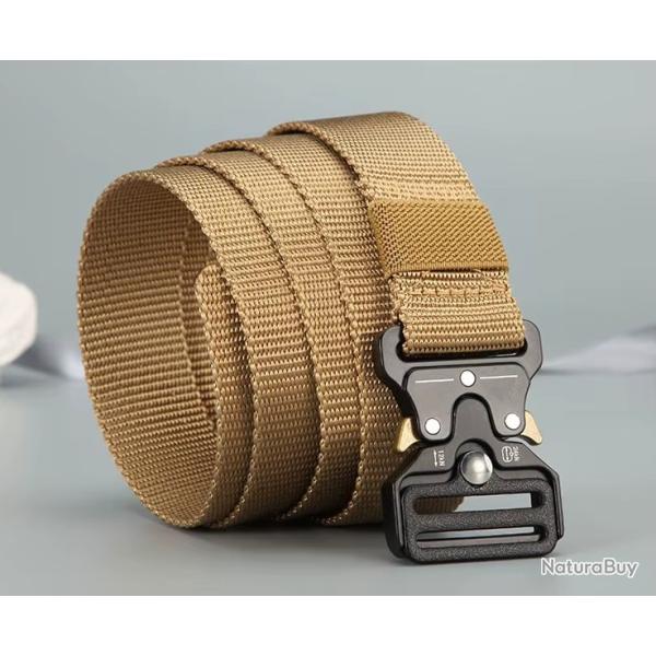 Ceinture Militaire Tactique TAN - SKX INDUSTRIES