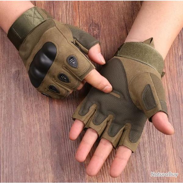 Mitaines Tactiques - Tir - VERT - SKX INDUSTRIES