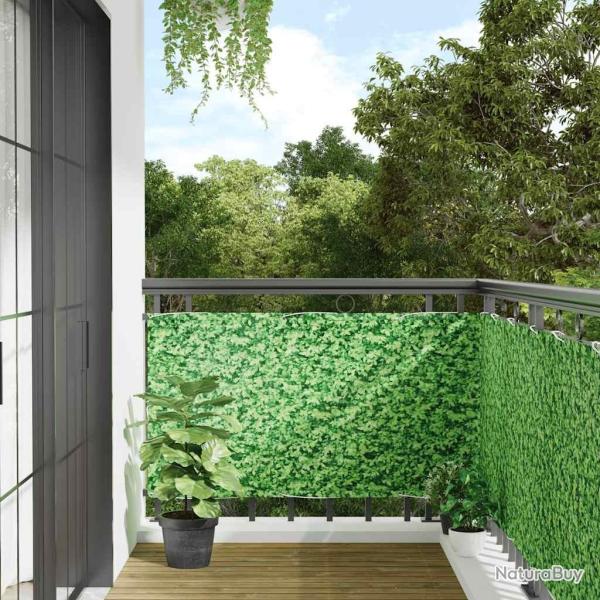 �cran d'intimit� de balcon aspect de plante vert 300x90 cm PVC alsavelo