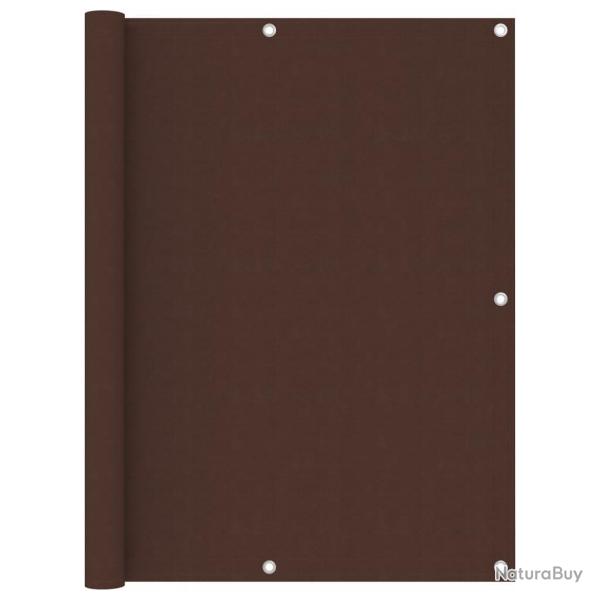 �cran de balcon Marron 120x500 cm Tissu Oxford alsavelo