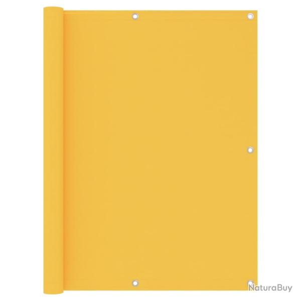 �cran de balcon Jaune 120x500 cm Tissu Oxford alsavelo