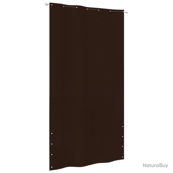 cran de balcon Marron 140x240 cm Tissu Oxford alsavelo