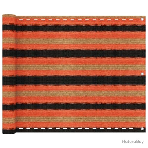 �cran de balcon Multicolore 75x500 cm PEHD alsavelo