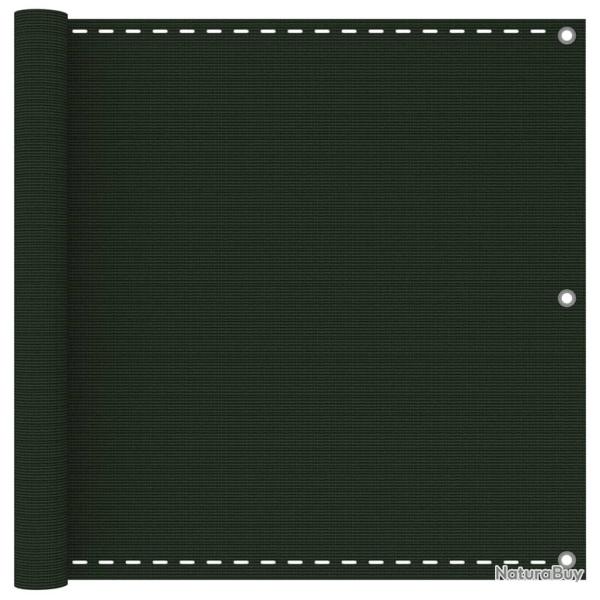 �cran de balcon Vert fonc� 90x400 cm PEHD