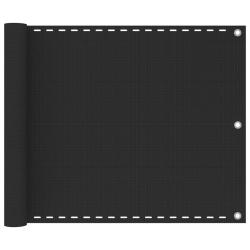 &Eacute;cran de balcon Anthracite 75x300 cm PEHD alsavelo