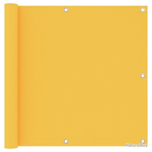 �cran de balcon Jaune 90x400 cm Tissu Oxford