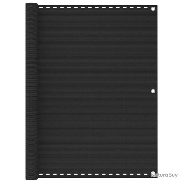 �cran de balcon Anthracite 120x300 cm PEHD alsavelo