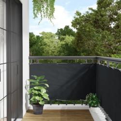 &Eacute;cran de balcon Anthracite 75x500 cm Tissu Oxford