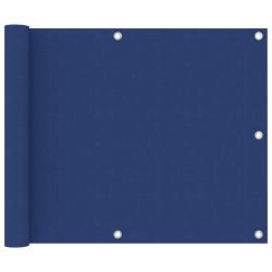 &Eacute;cran de balcon Bleu 75x600 cm Tissu Oxford alsavelo