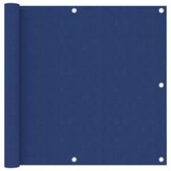 &Eacute;cran de balcon Bleu 90x400 cm Tissu Oxford alsavelo