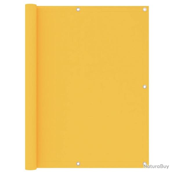 �cran de balcon Jaune 120x600 cm Tissu Oxford