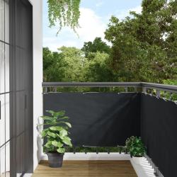 &Eacute;cran de balcon Anthracite 75x300 cm Tissu Oxford alsavelo