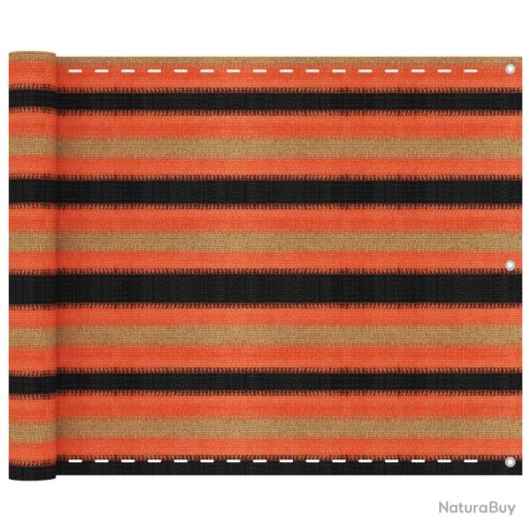 �cran de balcon Multicolore 75x400 cm PEHD alsavelo