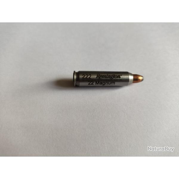 Douille reductrice 222 remington en 22 magnum