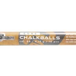 BILLES CRAIE BLEUE A NOYER ACIER P2P CAL 68 X10 "UMAREX"