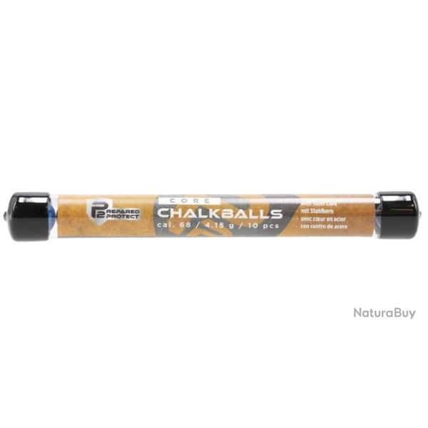BILLES CRAIE BLEUE A NOYER ACIER P2P CAL 68 X10 "UMAREX"